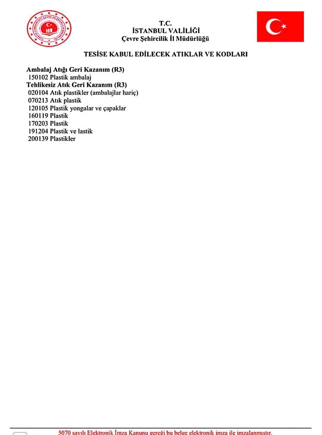 Sanayi Sicil Belgesi